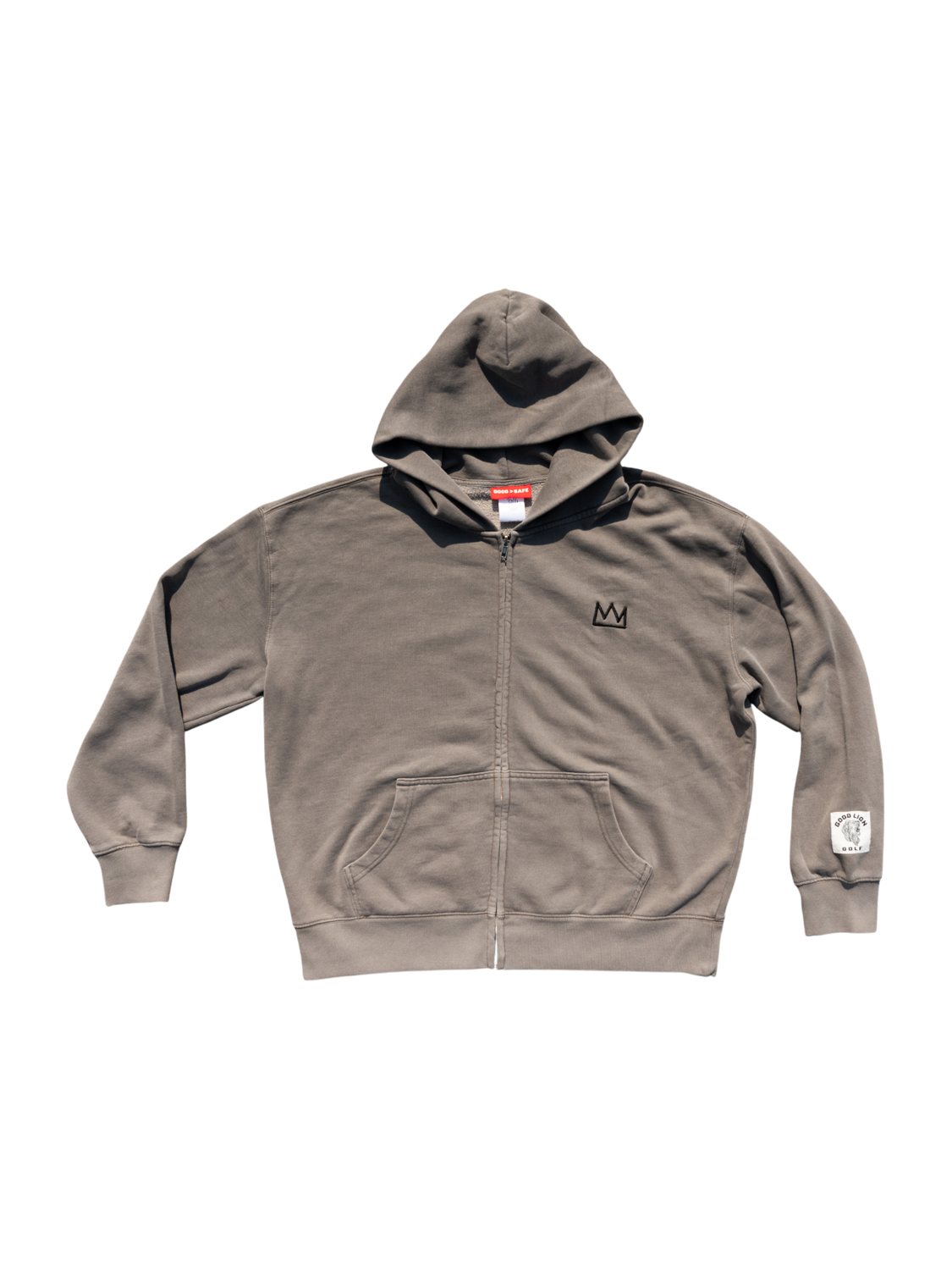 BOBBI CROWN Zip Hoodie