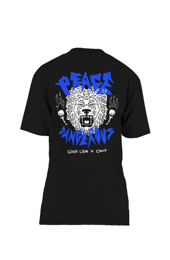 PEACE Black Tee